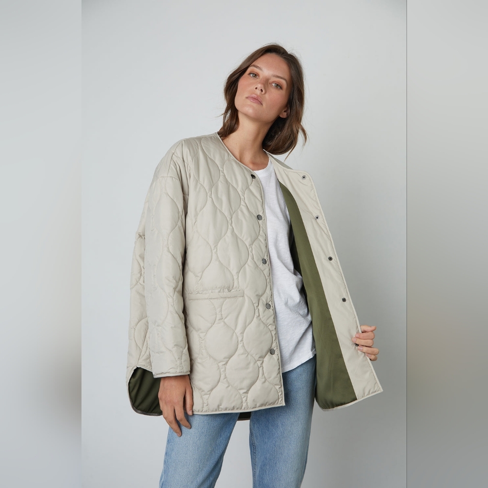 Velvet by Graham & Spencer Paityn Stone Quilted Jacket